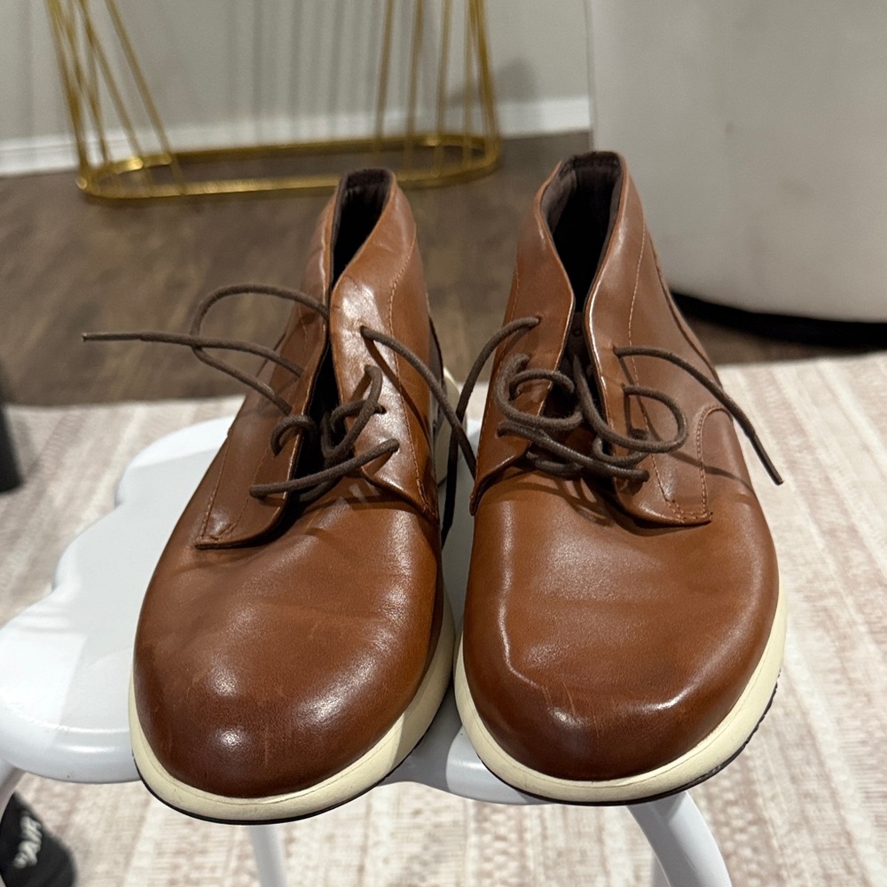Brown Leather Men's Shoes